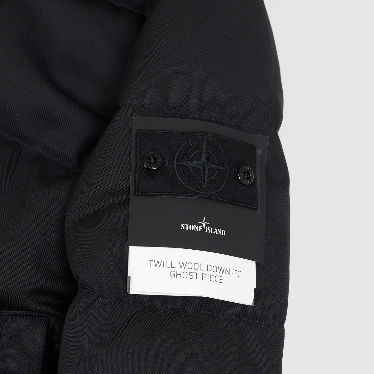 Stone Island Ghost Piece Twill Wool Down Jacket