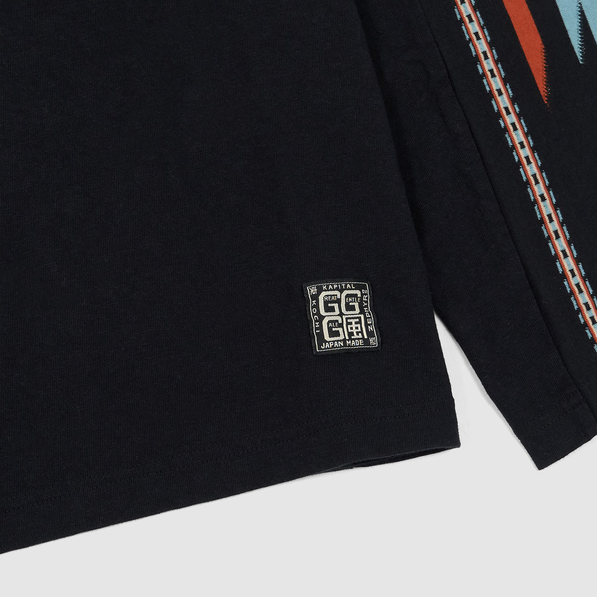 Kapital Long Sleeve Ortega Football Pullover