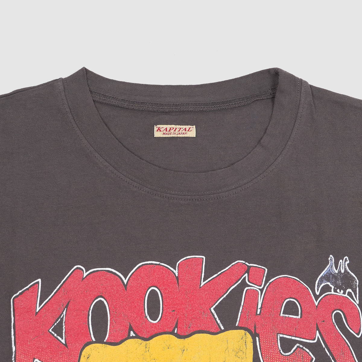 Kapital Buster Kookies Bowy Printed Crew Neck T-Shirt