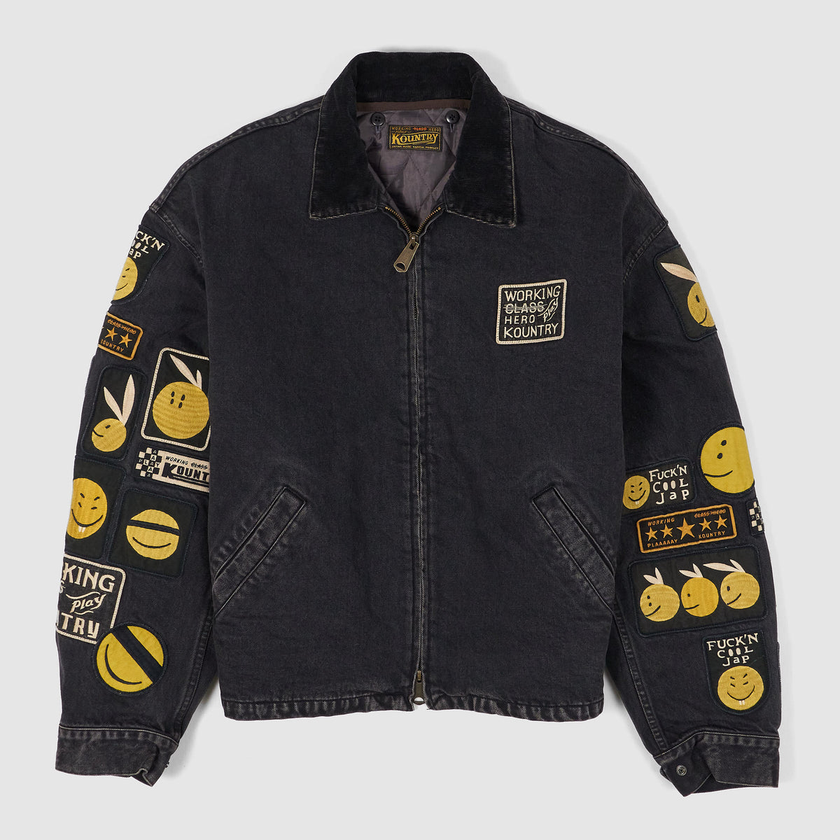 Kapital 14 oz. Smiley Lined Denim Jacket