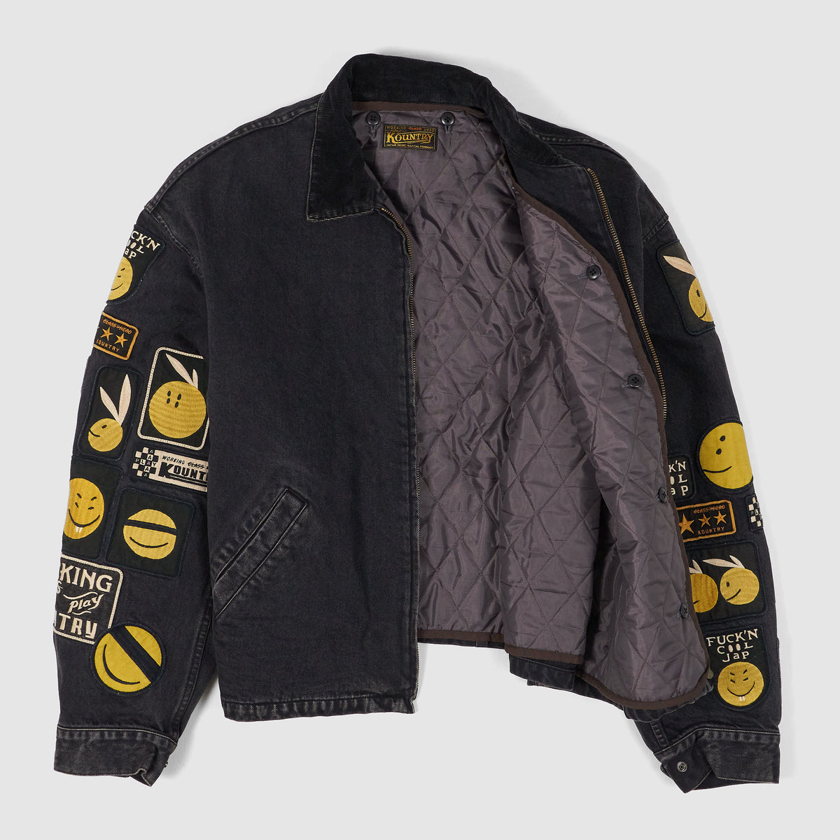 Kapital 14 oz. Smiley Lined Denim Jacket