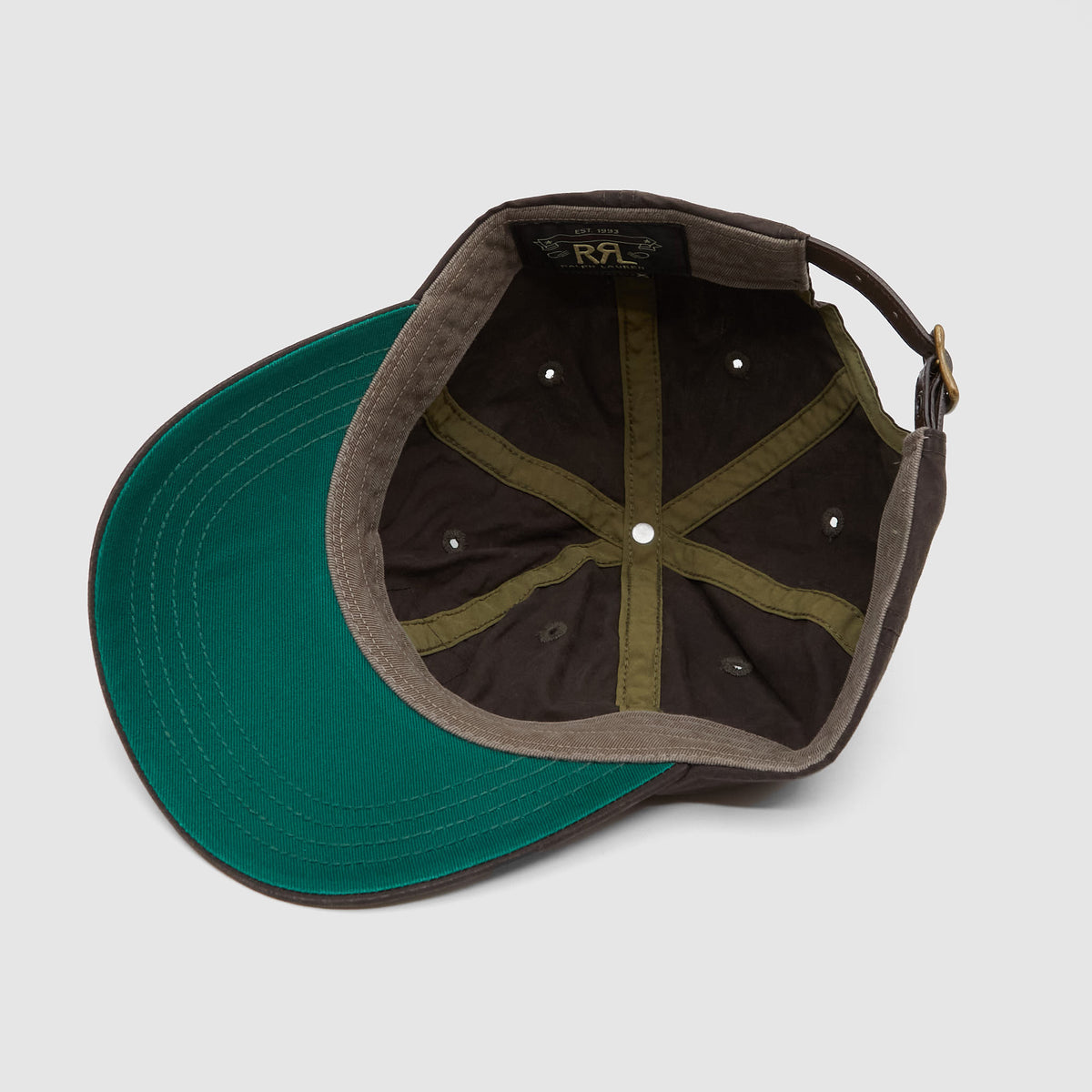 Double RL Oilcloth Sportsman Baseball Cap