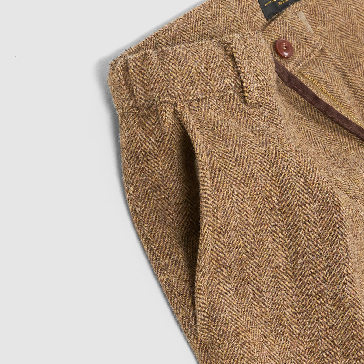 East Harbour Surplus Herringbone Wool Relaxed Chino Pants