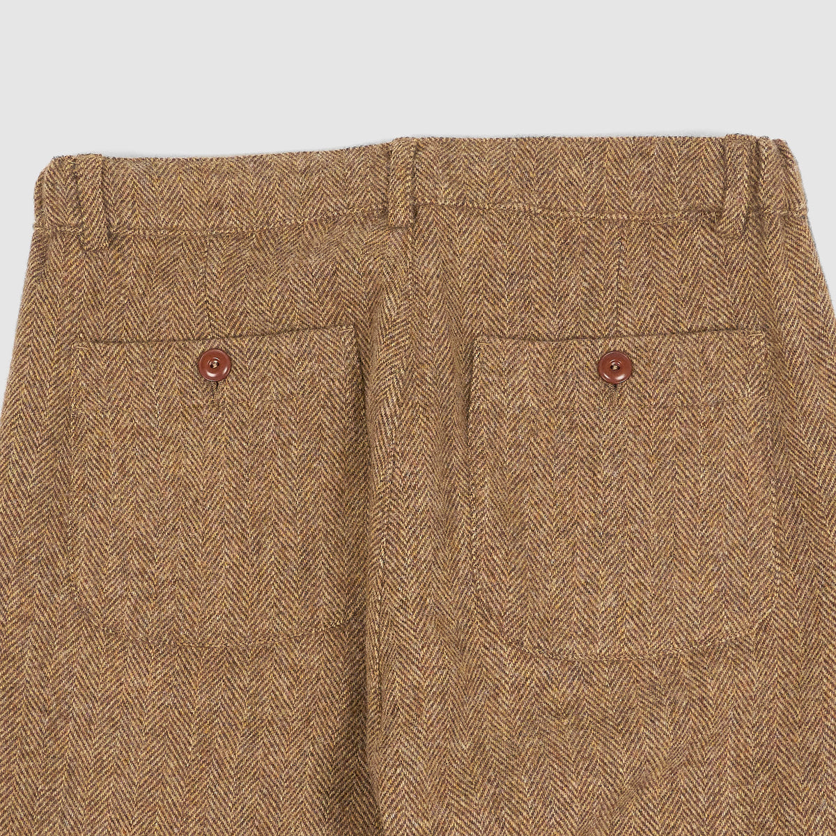 East Harbour Surplus Herringbone Wool Relaxed Chino Pants