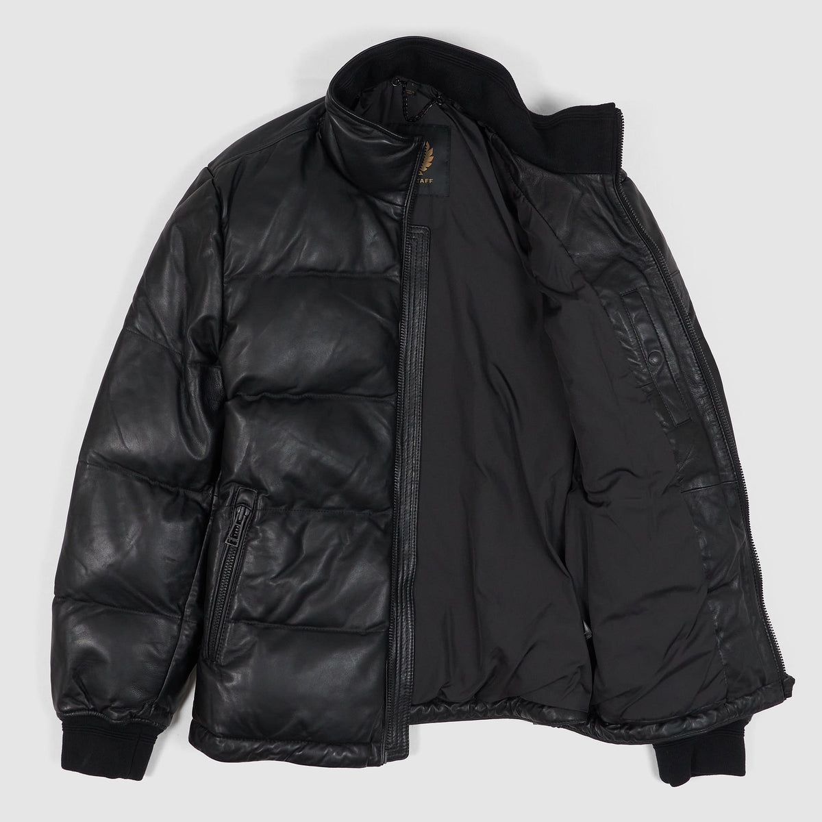 Belstaff Fine Quality Padded Nappa Leather Jacket