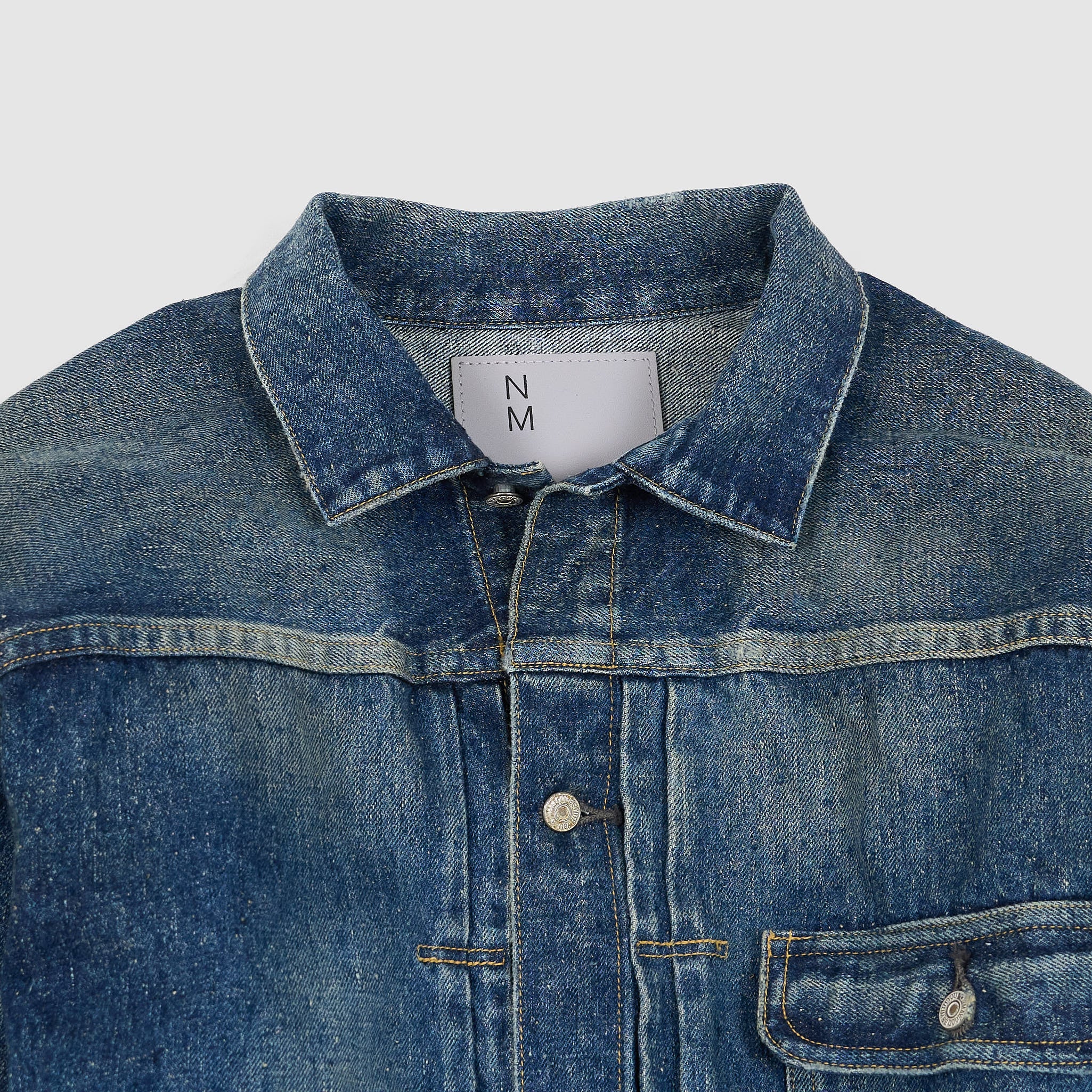 Junya Watanabe MAN x New Manual Hard Washed Type 1 Jeans Jacket