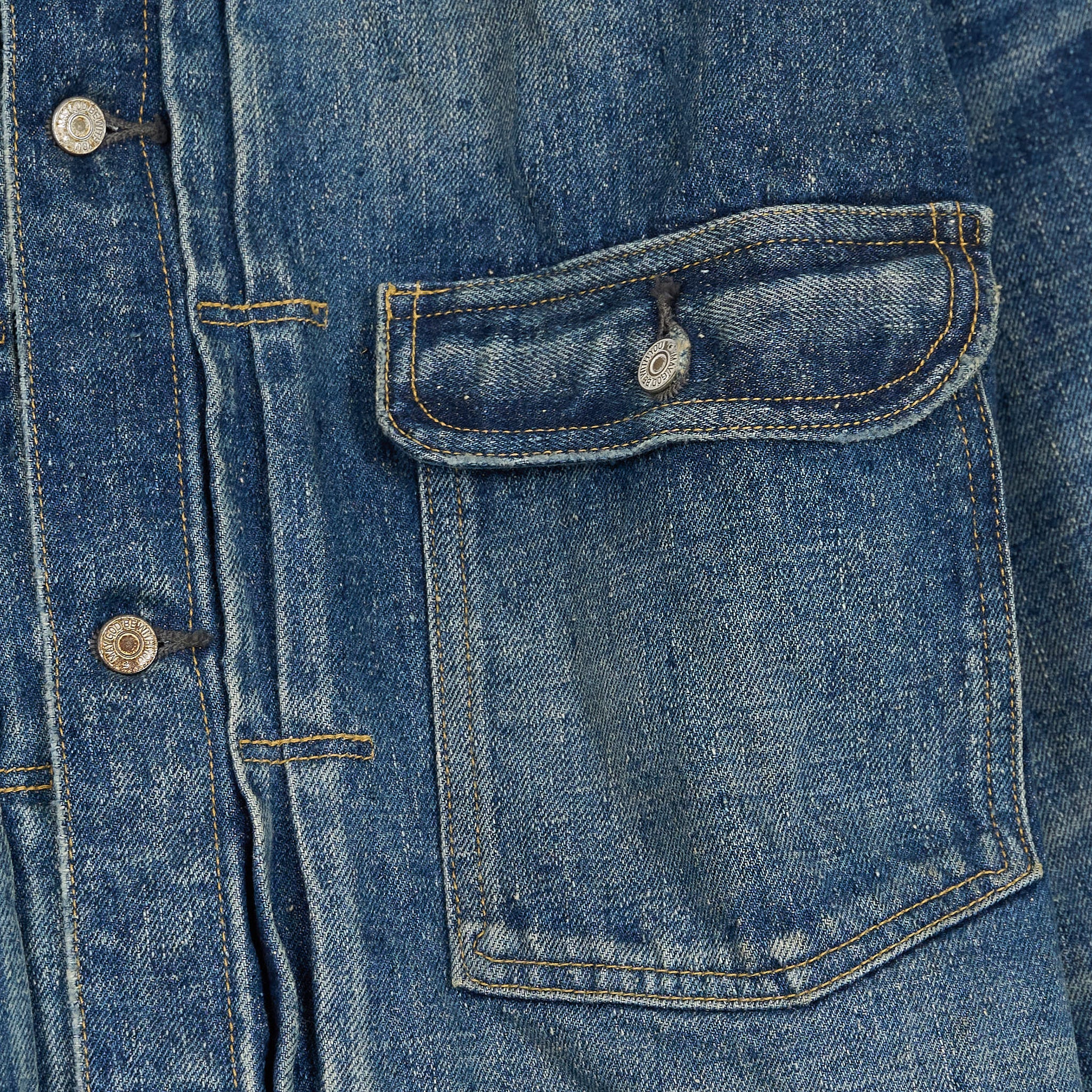 Junya Watanabe MAN x New Manual Hard Washed Type 1 Jeans Jacket