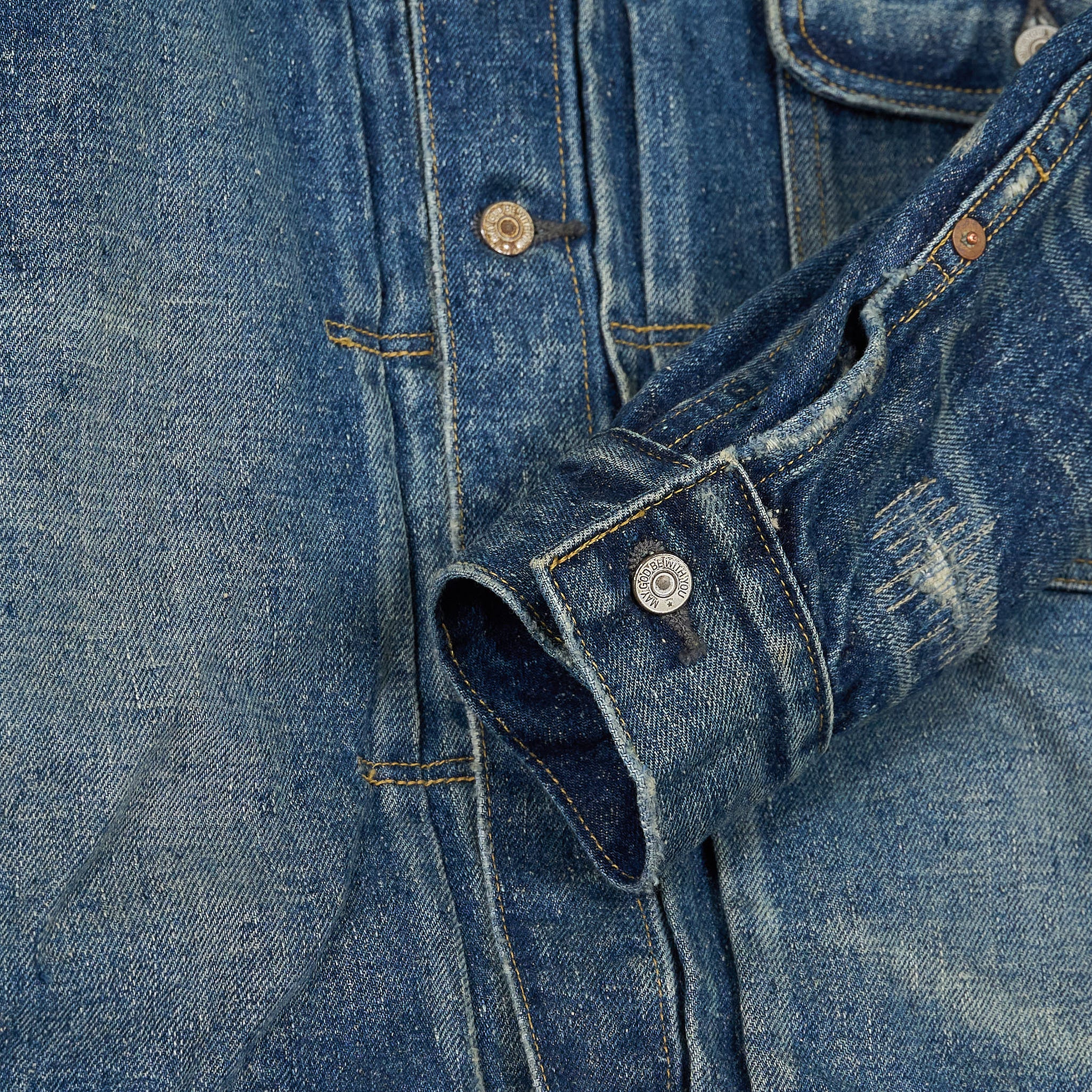 Junya Watanabe MAN x New Manual Hard Washed Type 1 Jeans Jacket