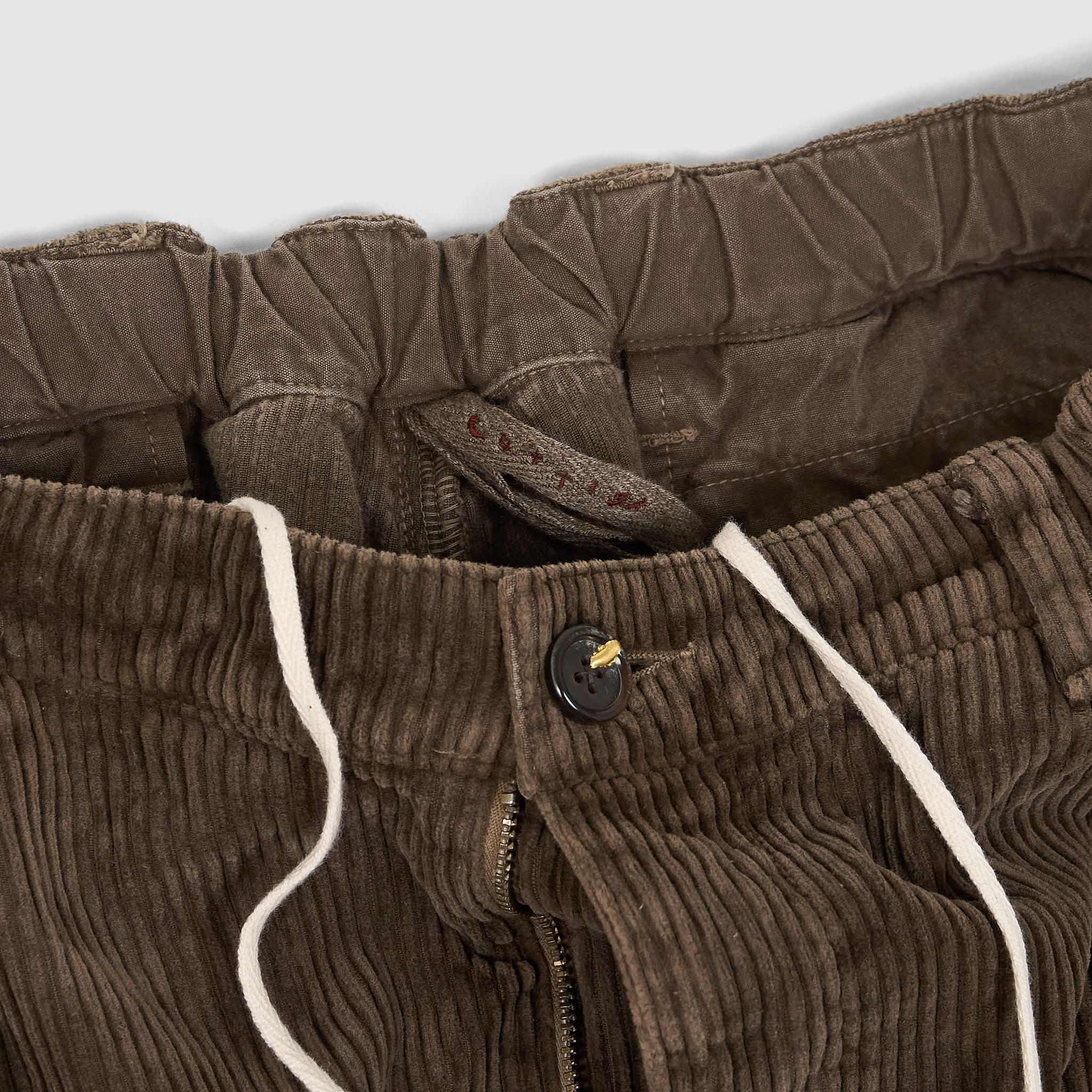 Cottle Ghurka Corduroy Easy Pants - DeeCee style