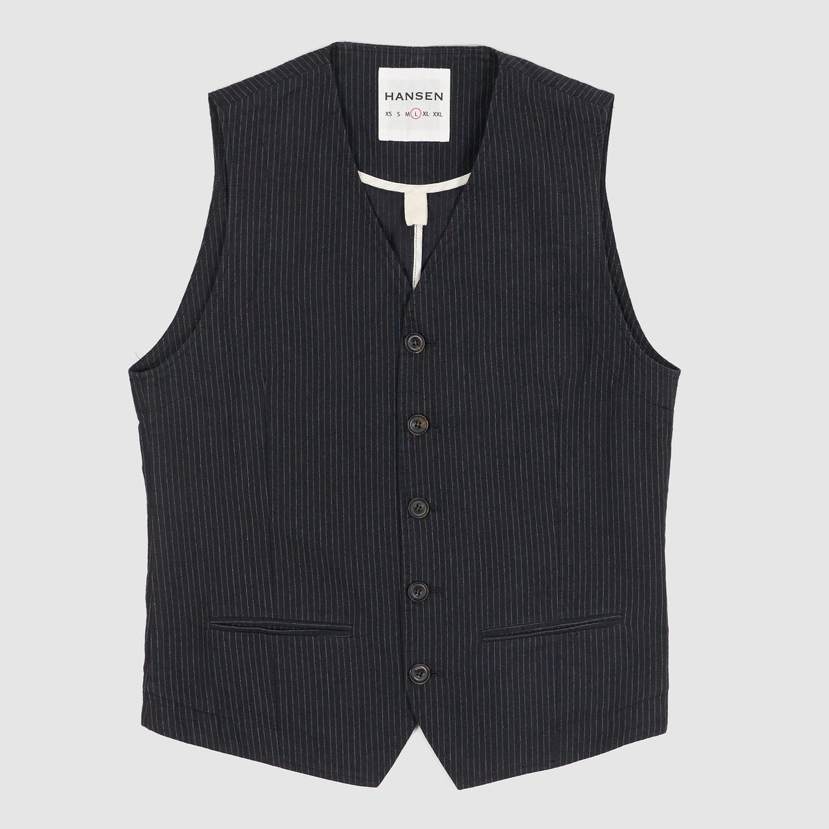 Hansen Daniel Pinstripe Classic Vest