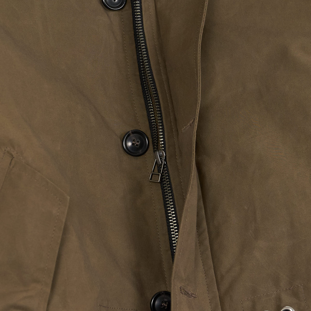 Hansen Waxed Cotton Fishtail Parka