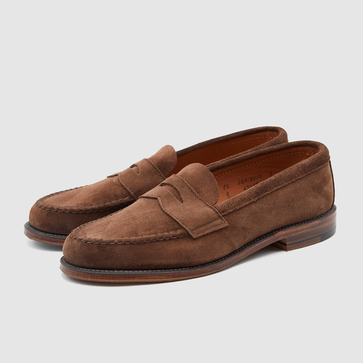 Alden Penny Loafer Snuff Suede 6245F