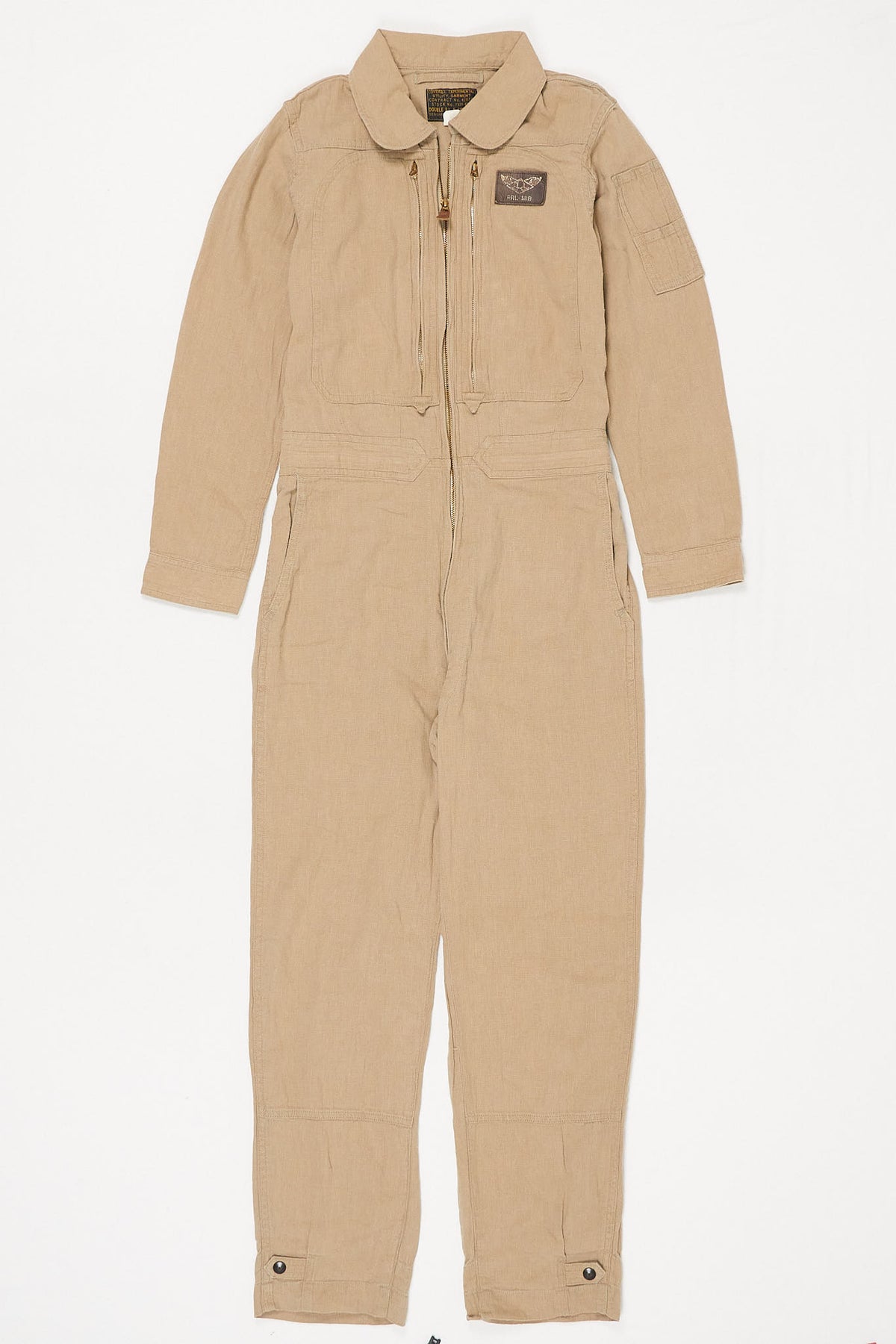 Double RL Ladies Aviation Linen/ Cotton Coverall