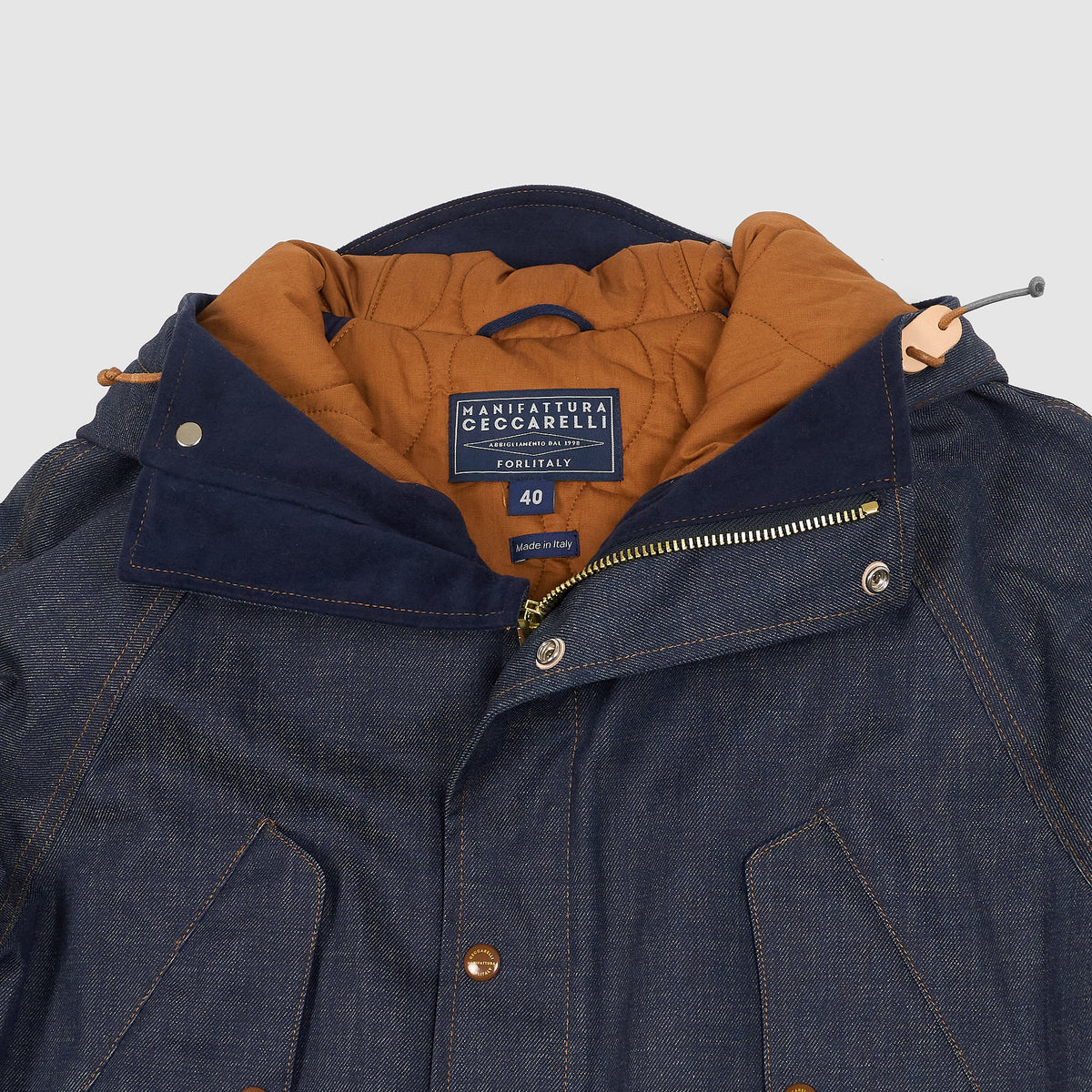 Manifattura Ceccarelli Denim Fischerman Parka