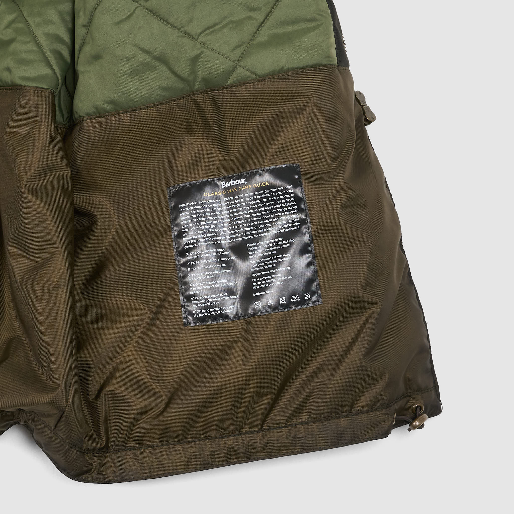 Barbour Quilted Parka - DeeCee style