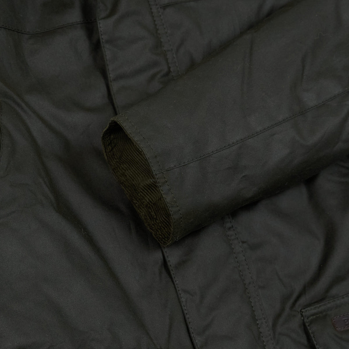 Barbour Warm Quilted Waxed 6oz. Cloth Parka with Removable Hood