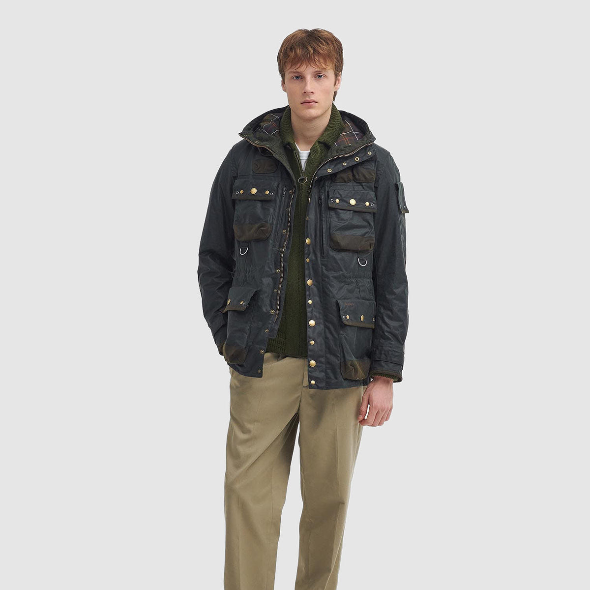 Barbour x TO KI TO Military Wax Jacket W/ Zip-Out Lining