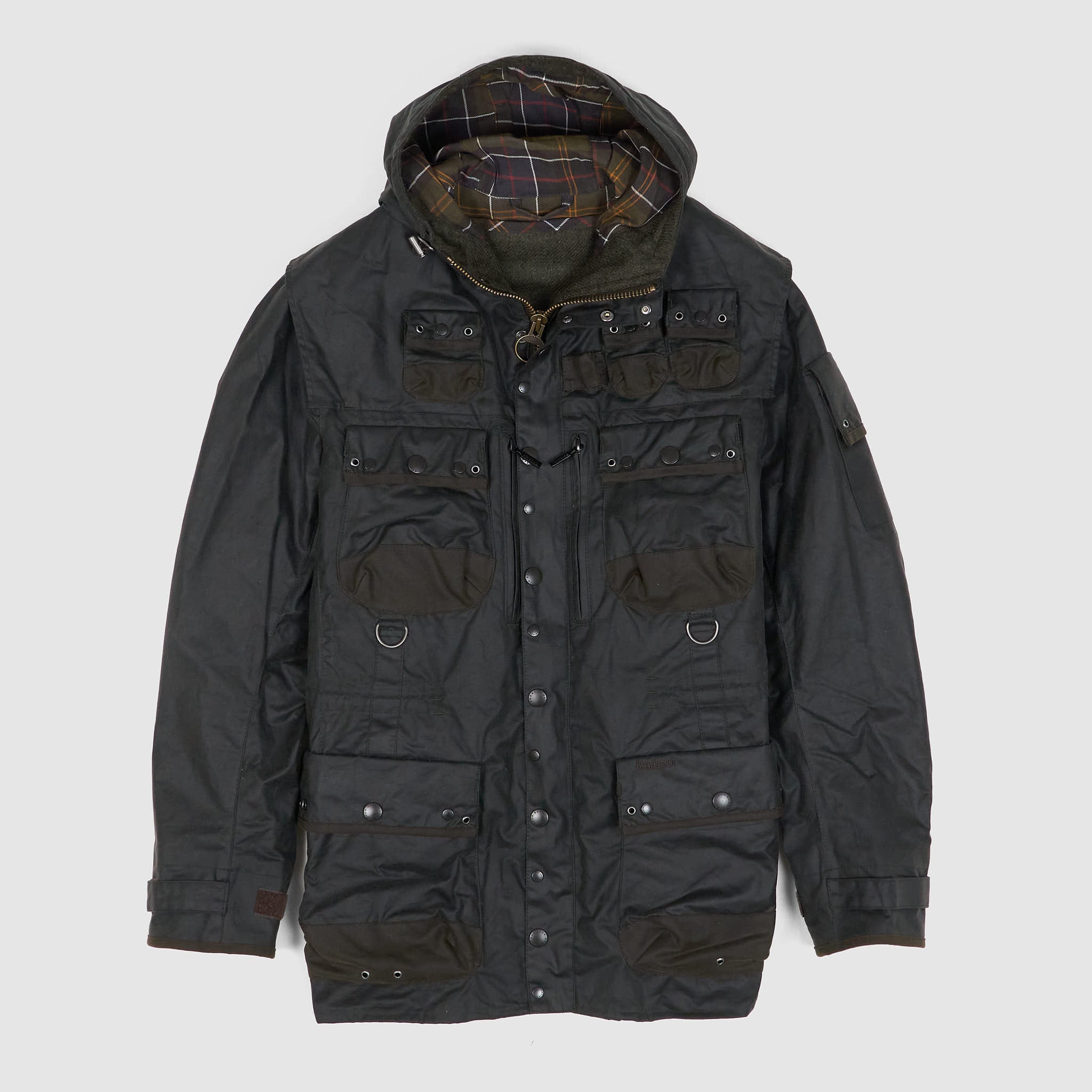 Barbour x TO KI TO Military Wax Jacket W/ Zip-Out Lining DeeCee