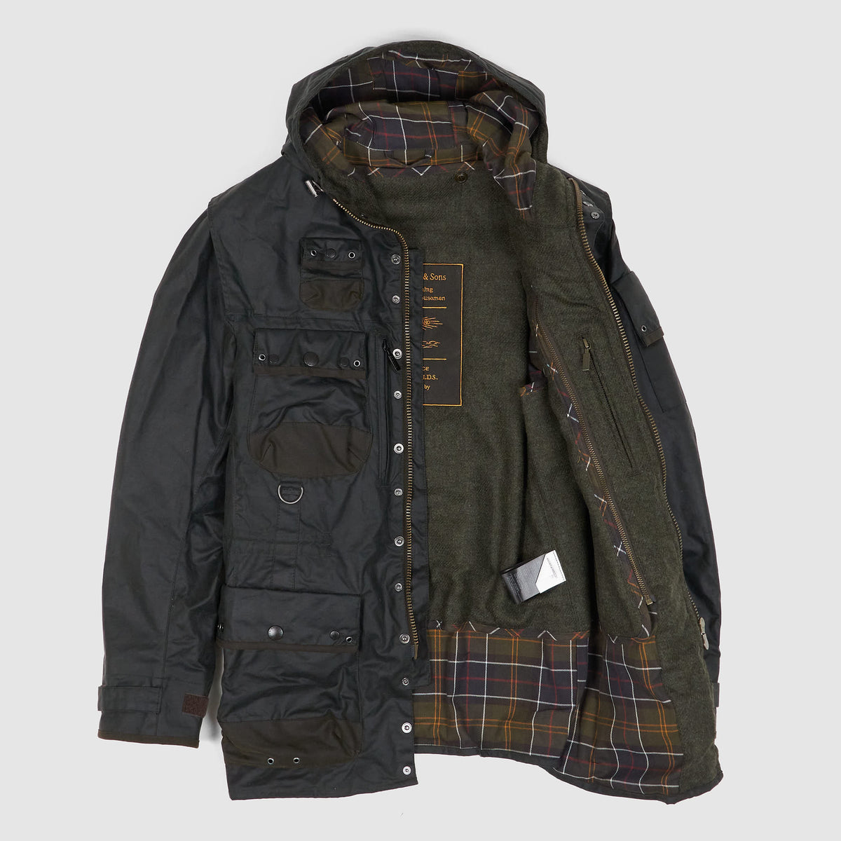 Barbour x TO KI TO Military Wax Jacket W/ Zip-Out Lining