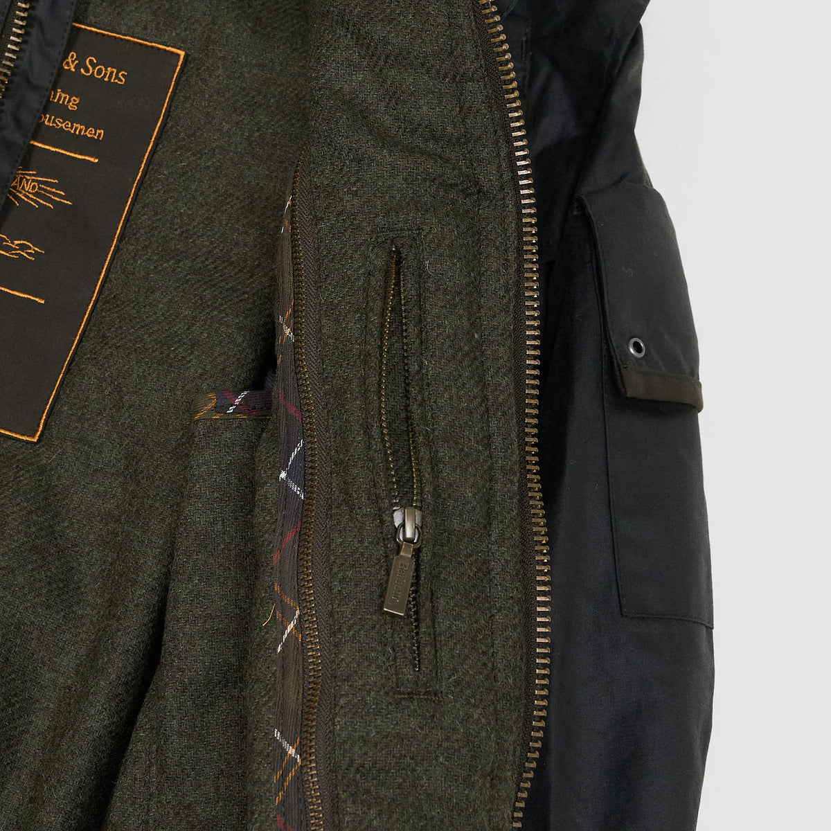 Barbour x TO KI TO Military Wax Jacket W/ Zip-Out Lining