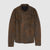 Salvatore Santoro Button Up Leather Western Overshirt Jacket