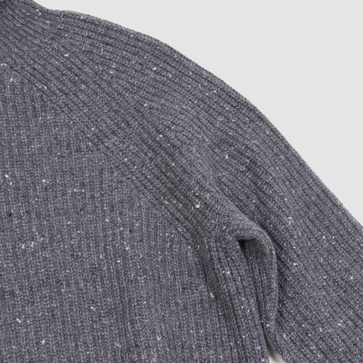 Inis Meáin Boat Builder Merino Cashmere Knitted Roll-Neck Jumper