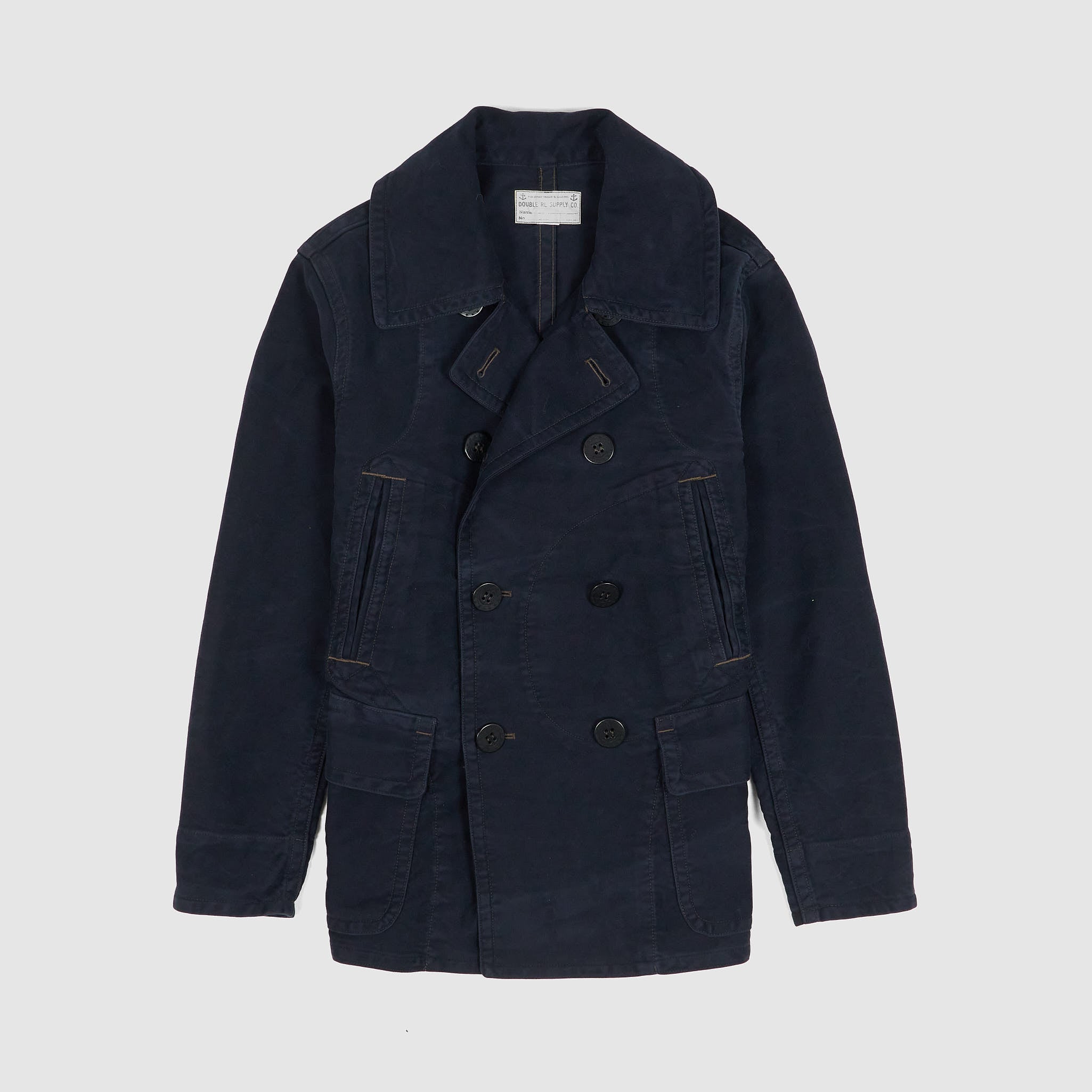 Double RL Unlined Jackson Peacoat - DeeCee style