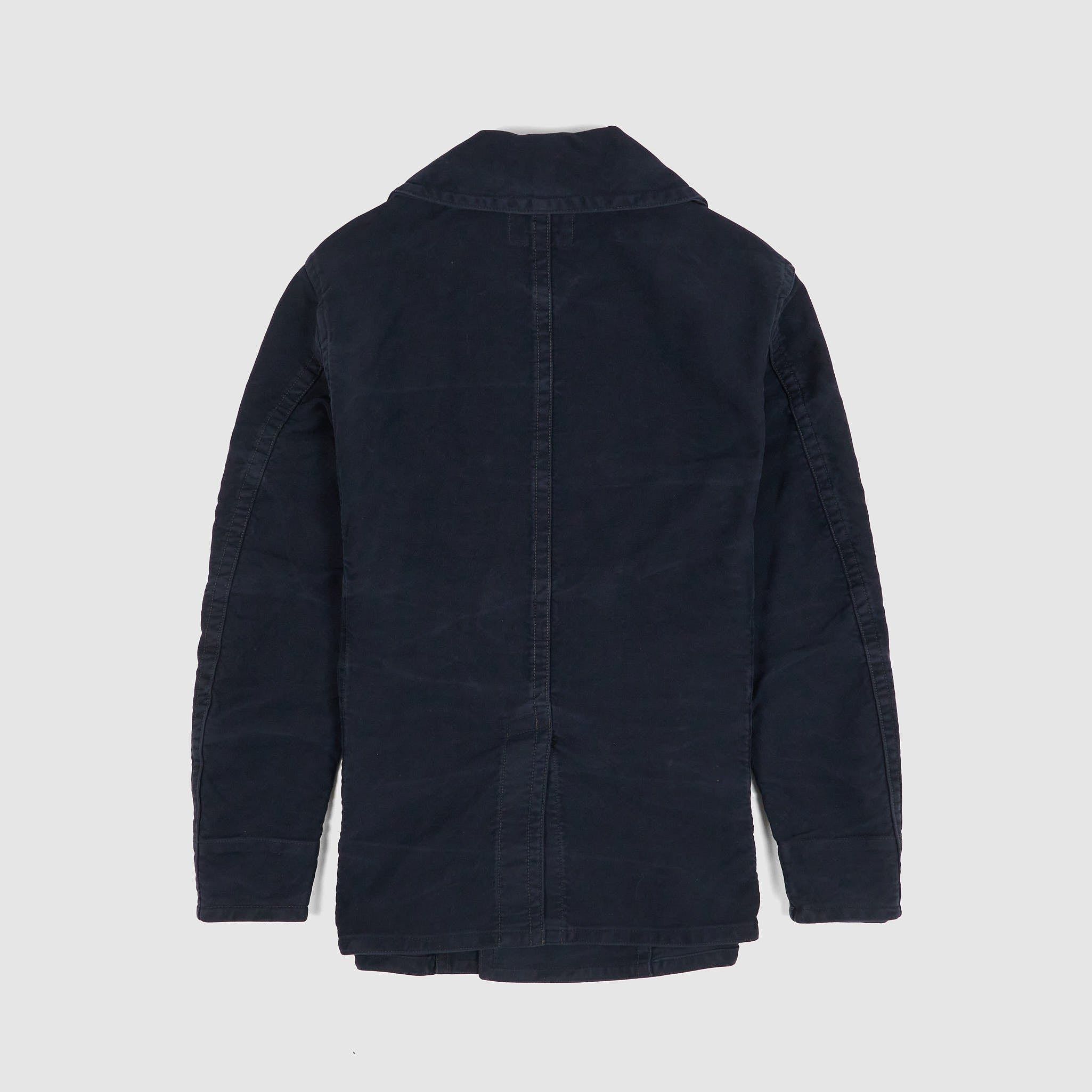 jacksan 　RRL DOUBLE FACED WOOL P-COAT Double RL Unlined Jackson Peacoat - DeeCee style