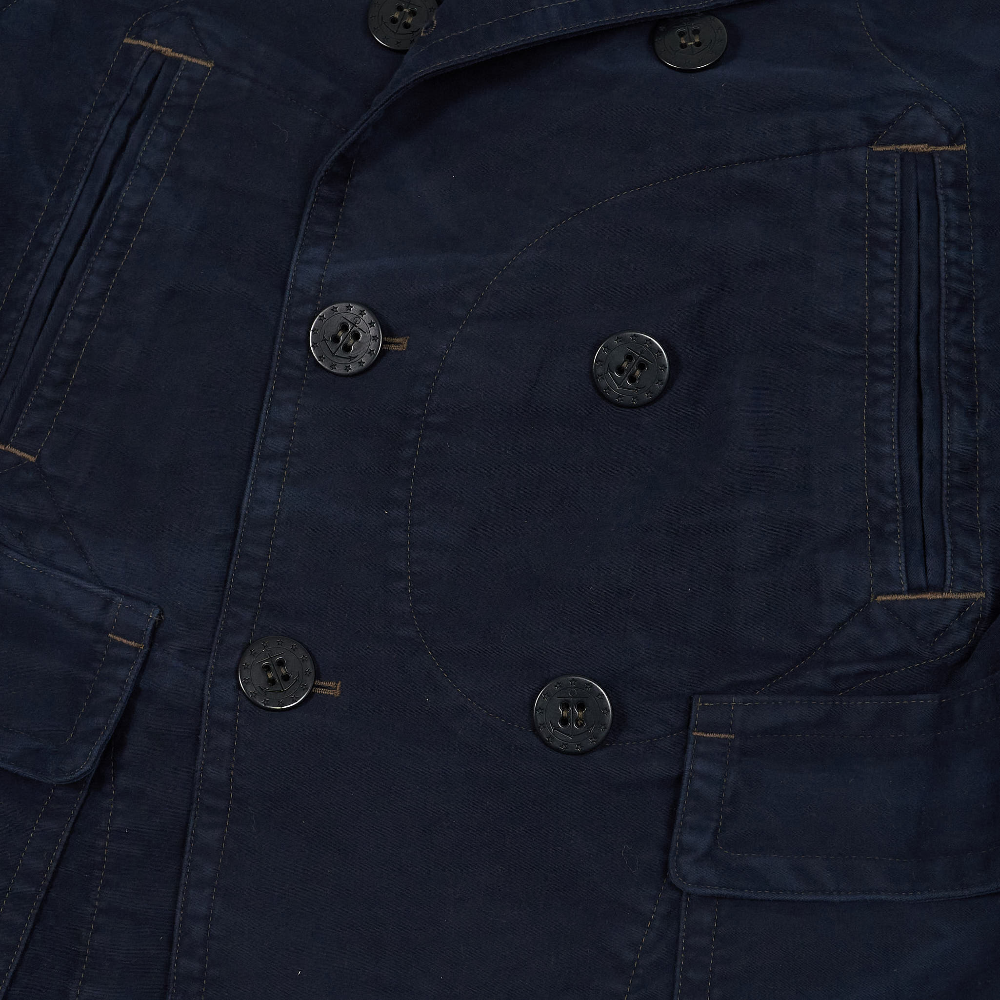 Double RL Unlined Jackson Peacoat - DeeCee style