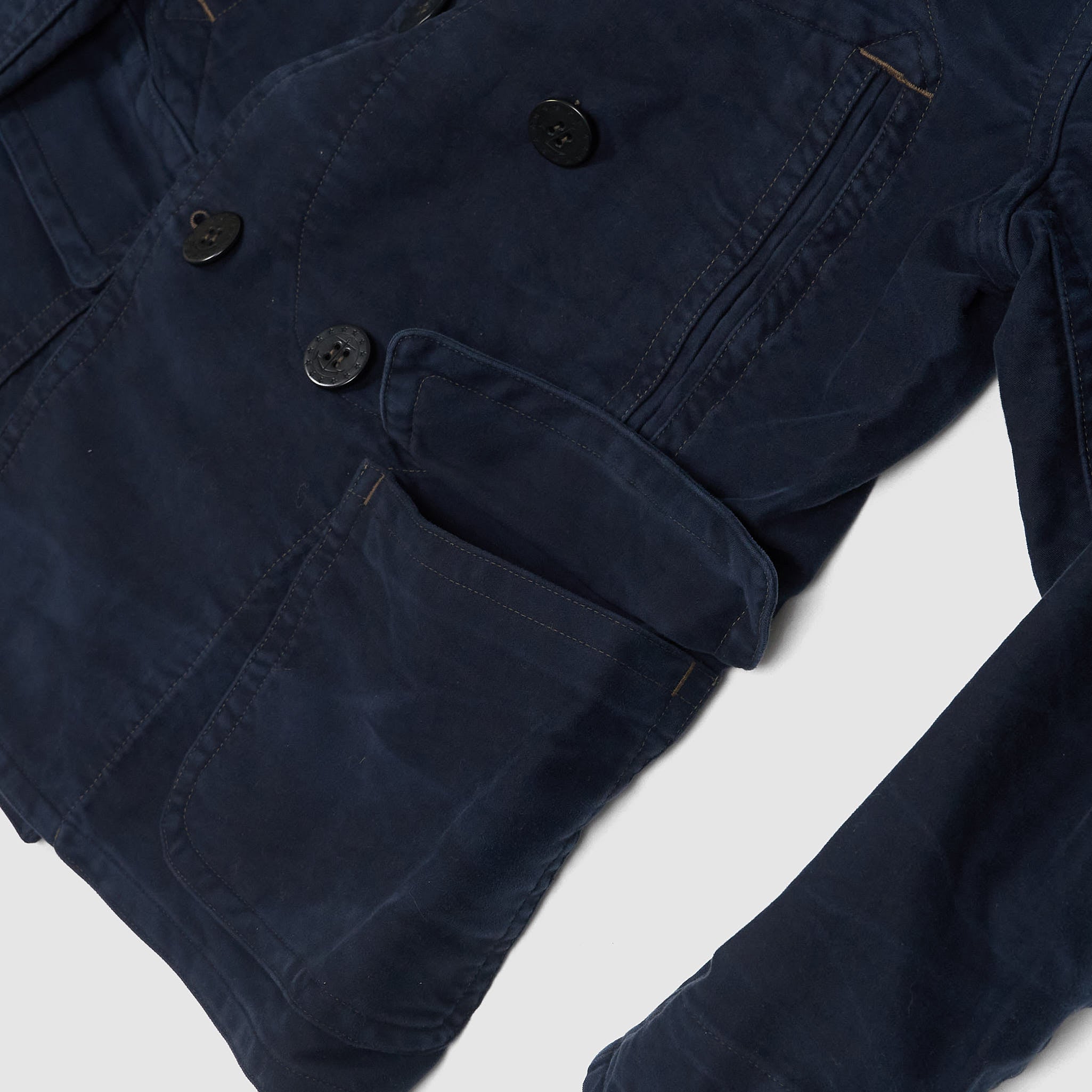 Double RL Unlined Jackson Peacoat - DeeCee style