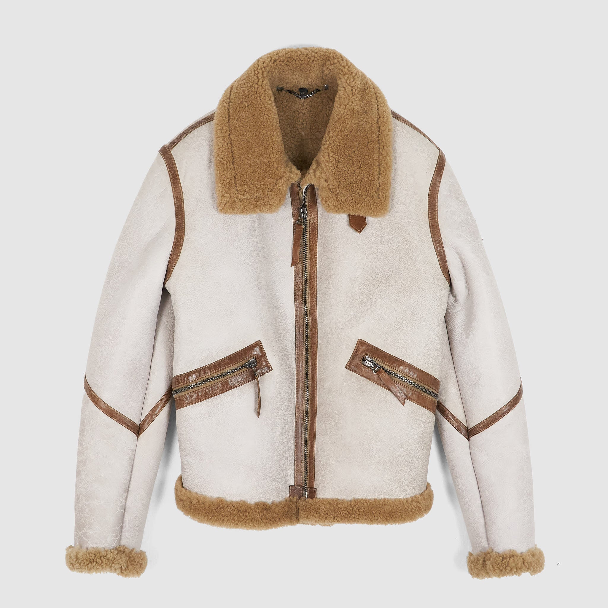 Belstaff Aviator Centenary Shearling Bomber Jacket - DeeCee style