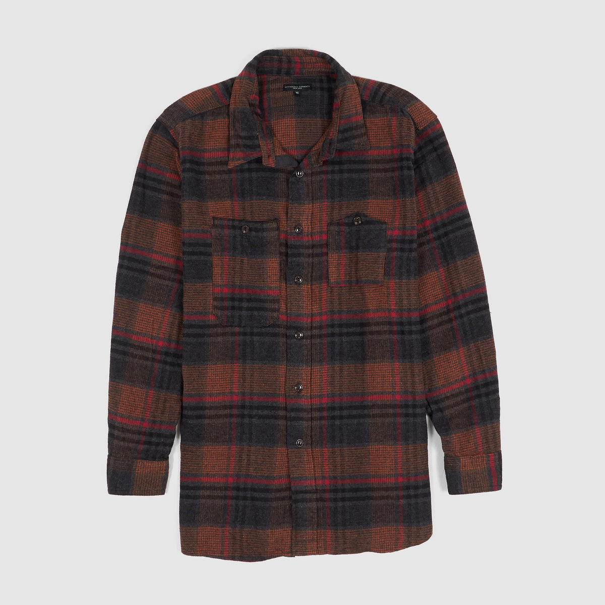 Engineered Garment Flanell Tartan Genderless Work Shirt