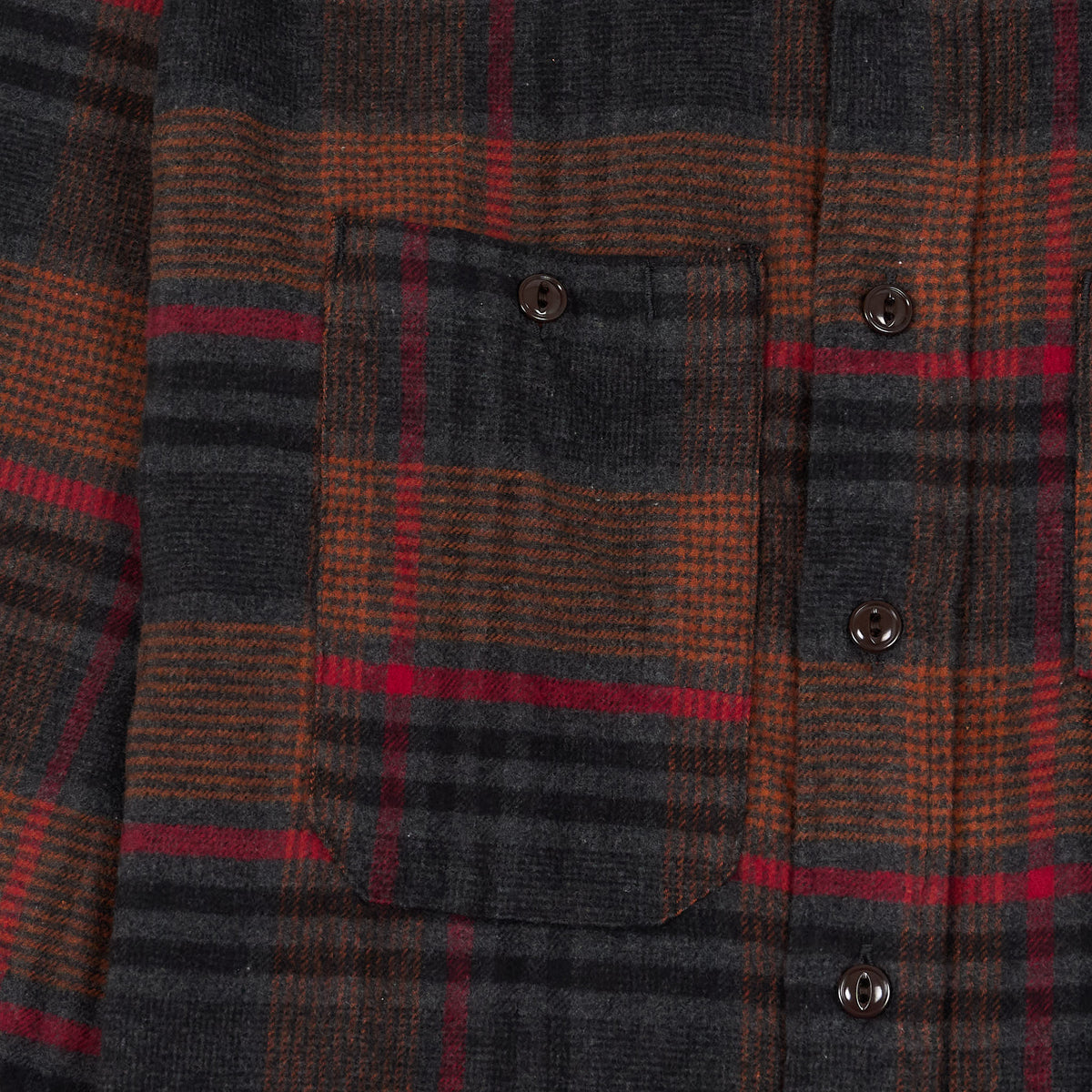 Engineered Garment Flanell Tartan Genderless Work Shirt