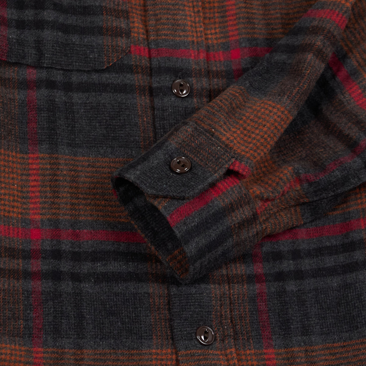 Engineered Garment Flanell Tartan Genderless Work Shirt