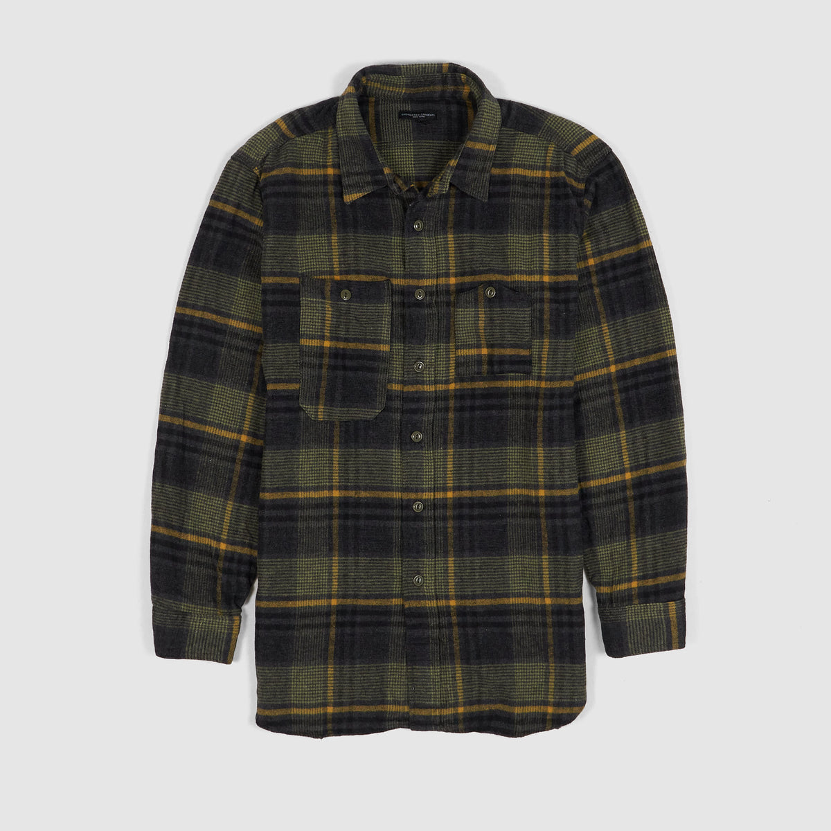 Engineered Garment Flanell Tartan Genderless Work Shirt