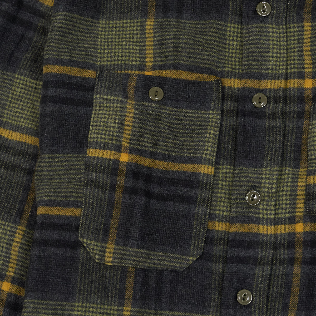 Engineered Garment Flanell Tartan Genderless Work Shirt