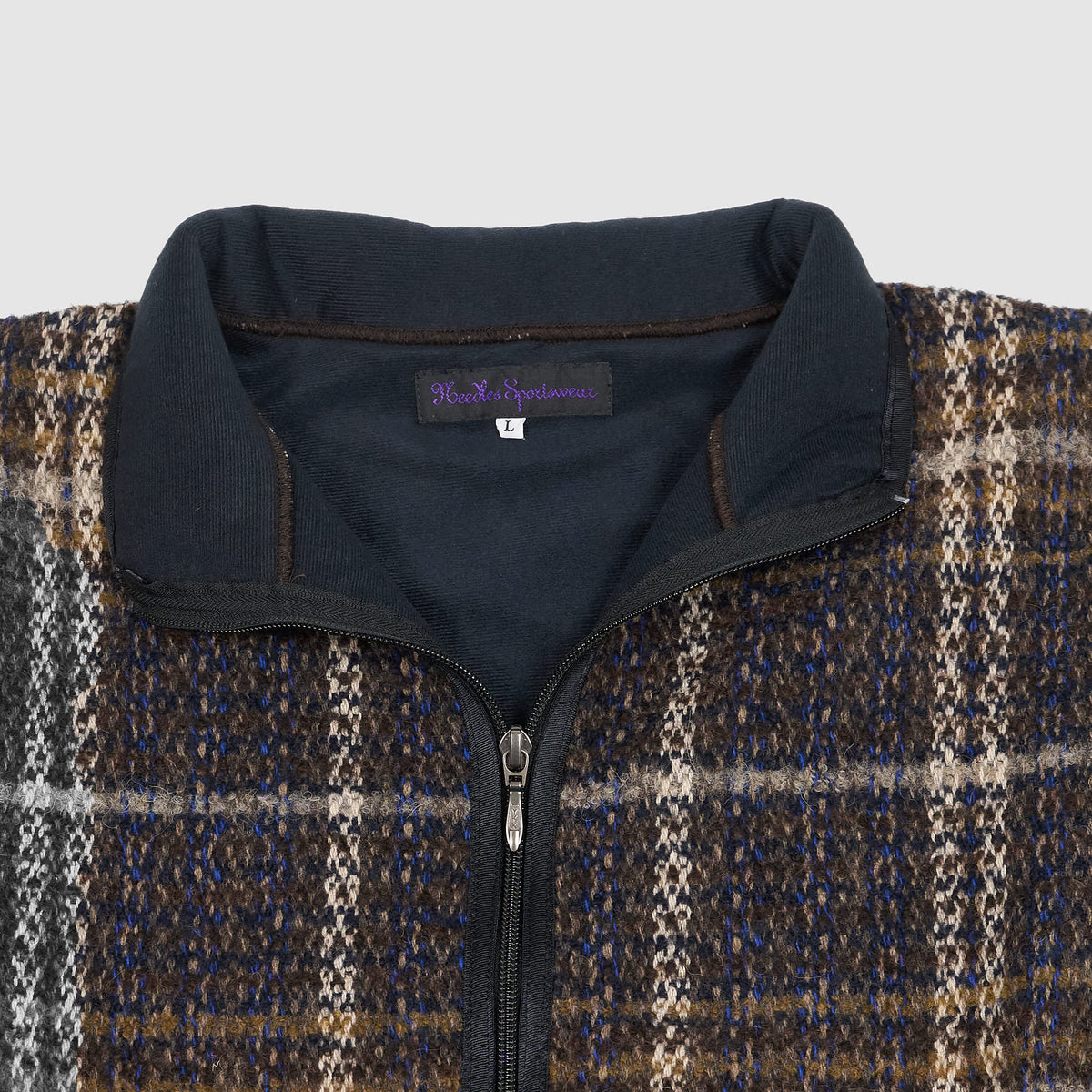 Needles Japan Pipng Plaid Tweed Jacket