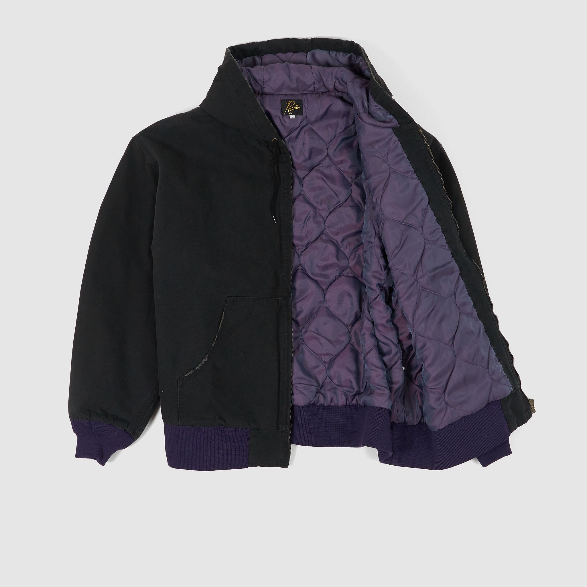 Needles Japan Full Zip Hooded Work Jacket - DeeCee style