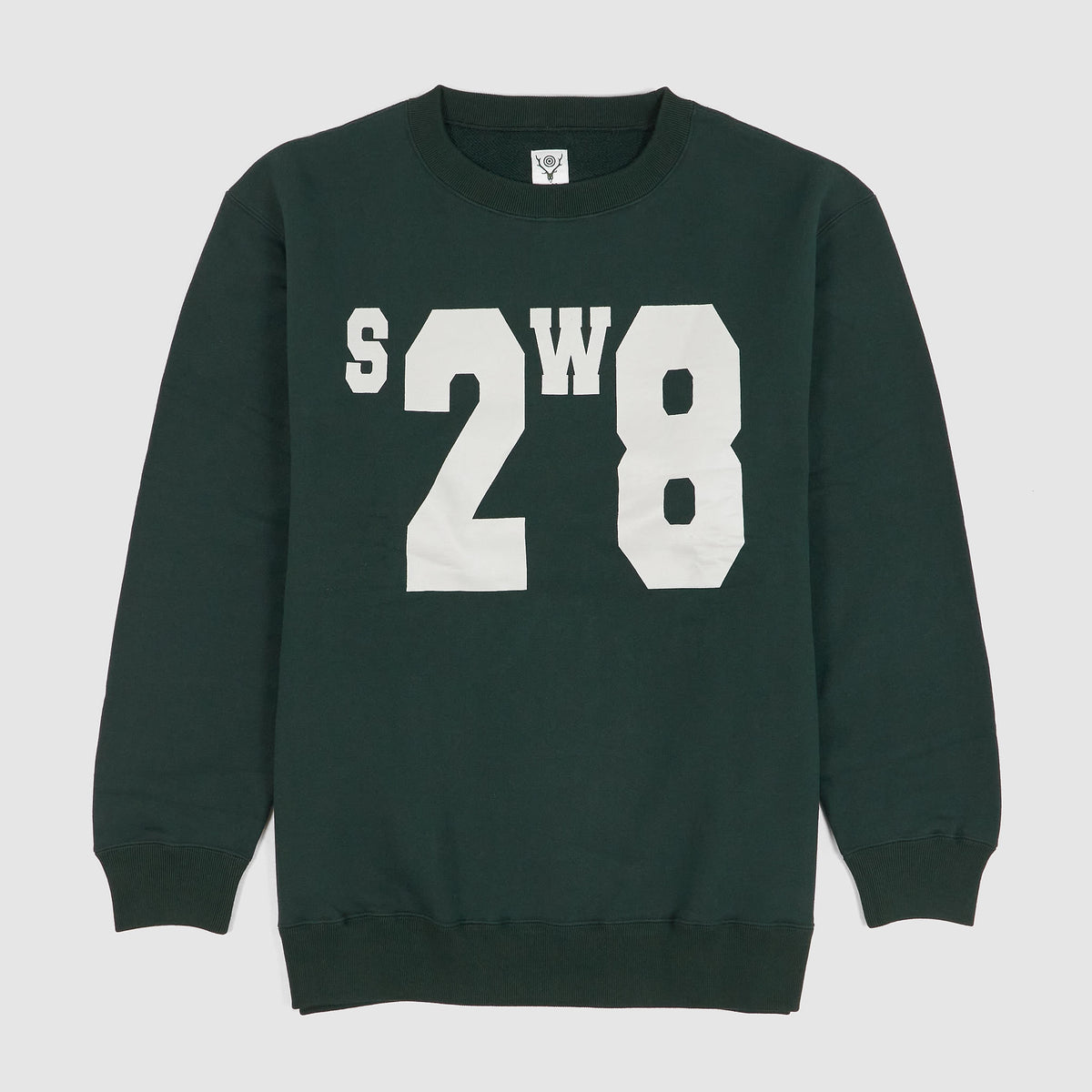 South2 West8 Big Logo Crew Neck Sweater