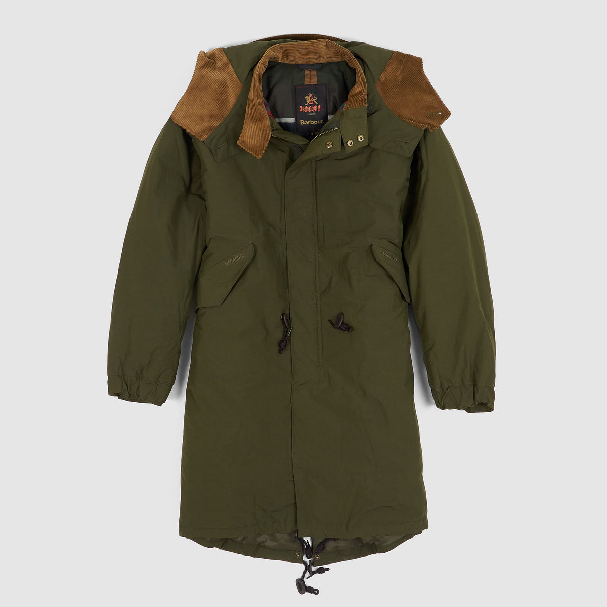 Barbour x Baracuta Mods M-51 Style Casual Fishtail Parka