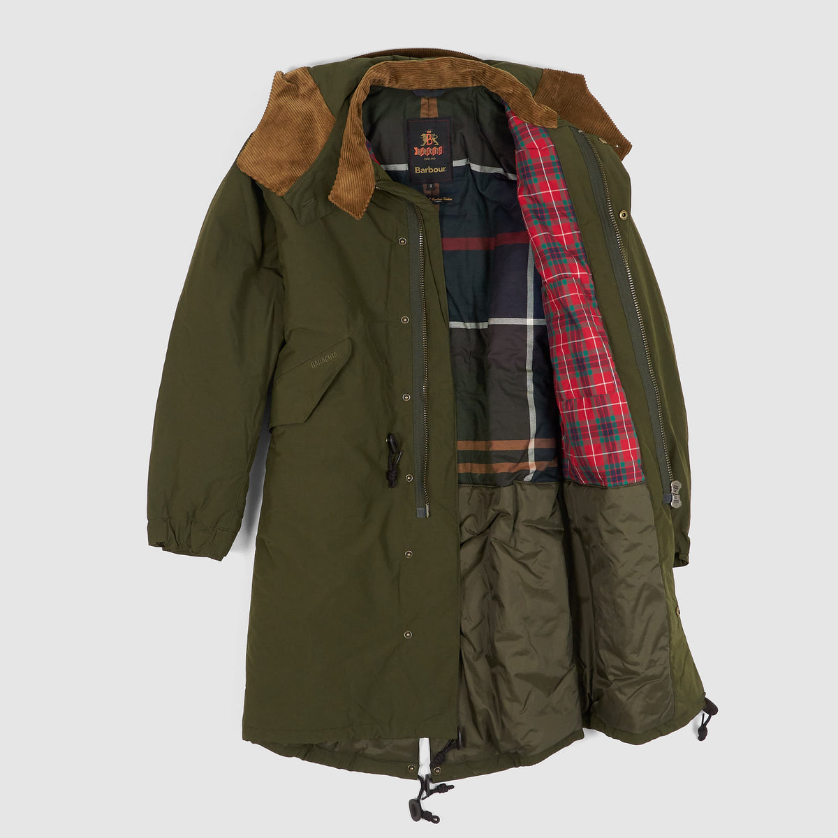 Barbour x Baracuta Mods M-51 Style Casual Fishtail Parka