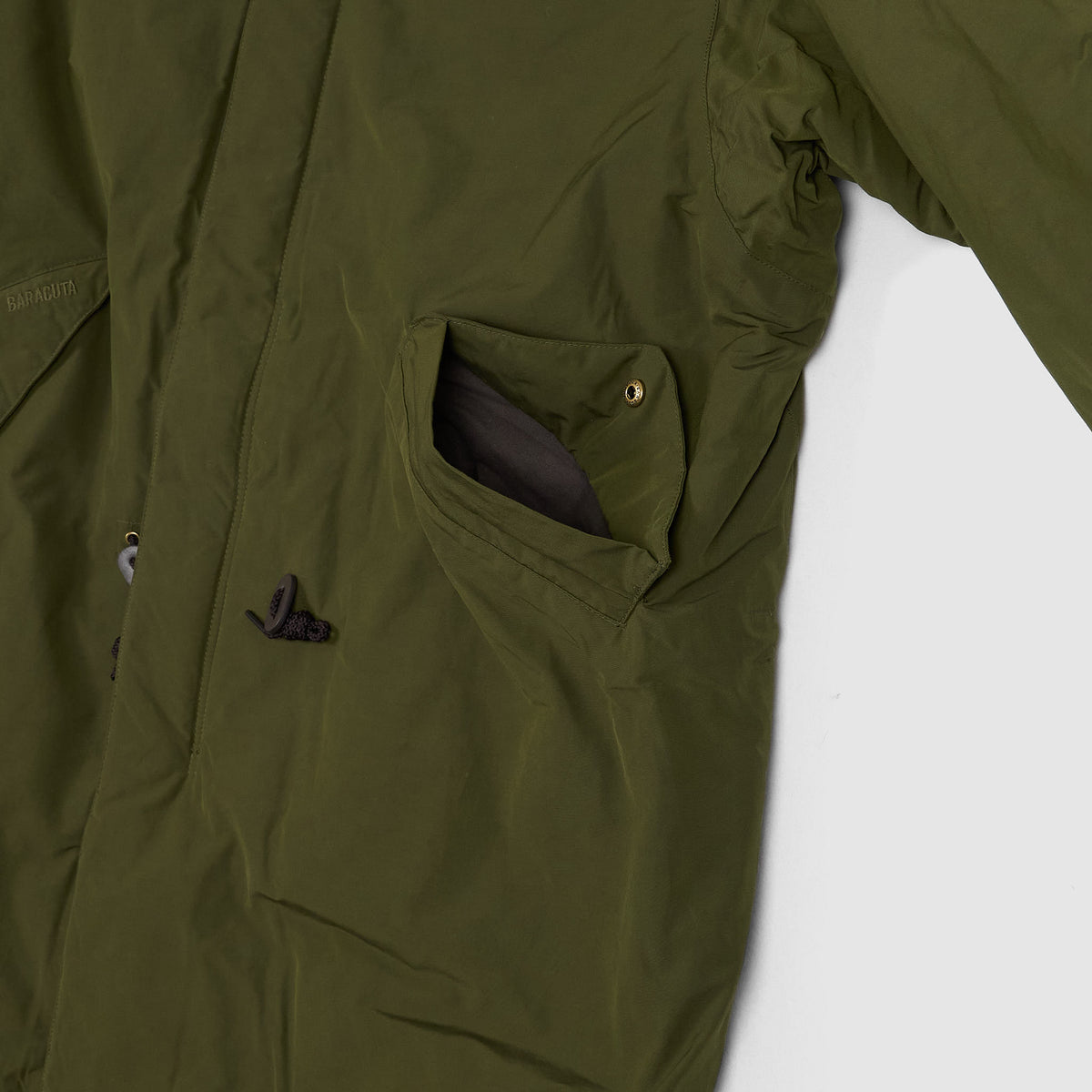 Barbour x Baracuta Mods M-51 Style Casual Fishtail Parka