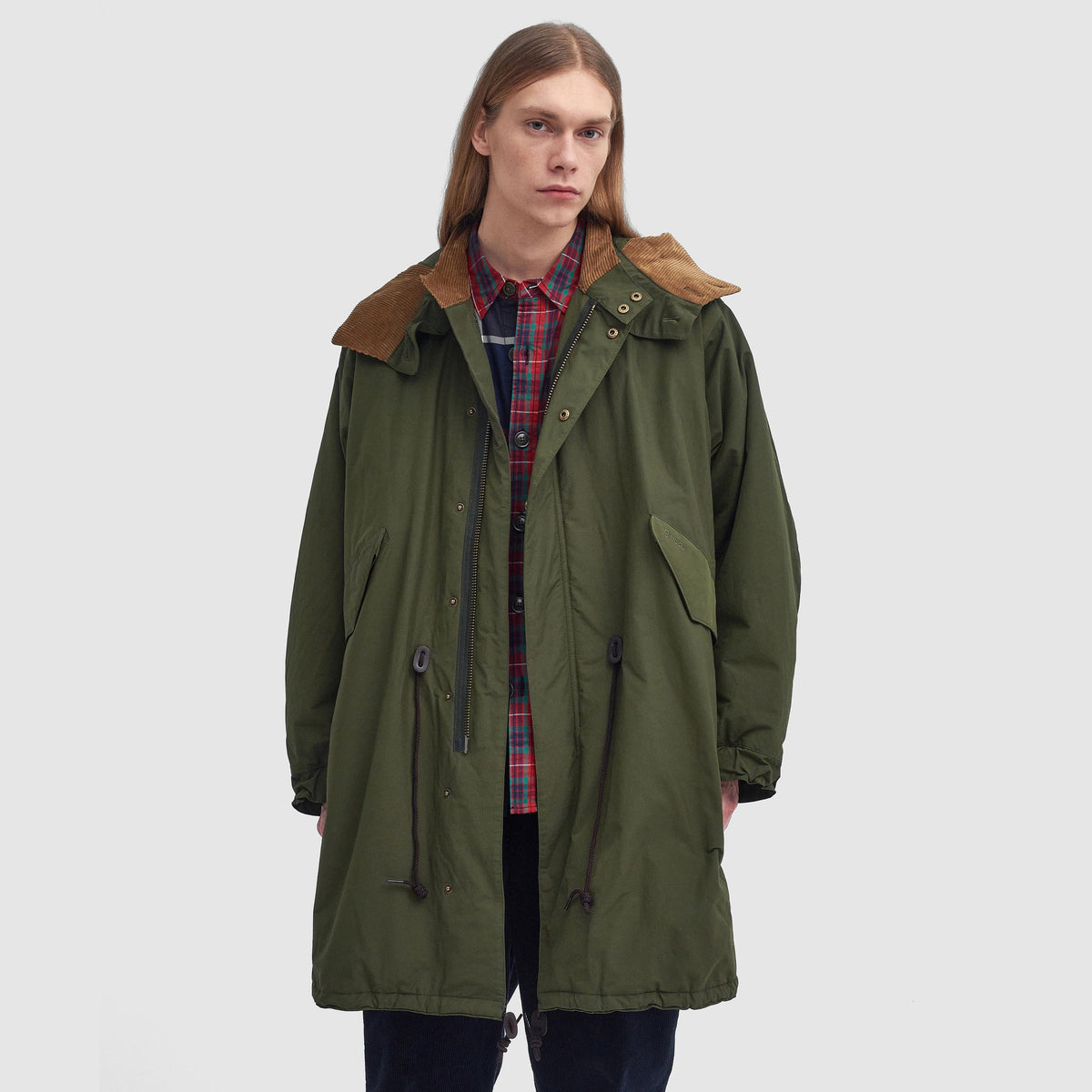 Barbour x Baracuta Mods M-51 Style Casual Fishtail Parka