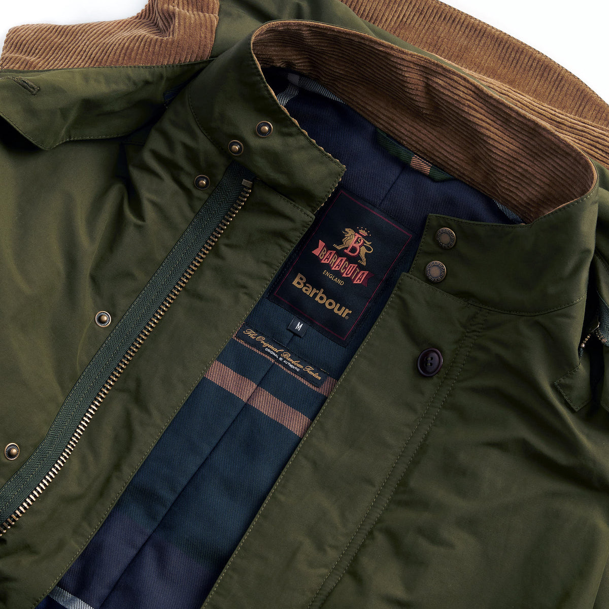 Barbour x Baracuta Mods M-51 Style Casual Fishtail Parka