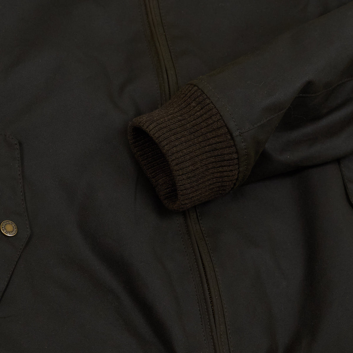 Baracuta x Barbour MA-1 Waxed Cotton Harrington Jacket