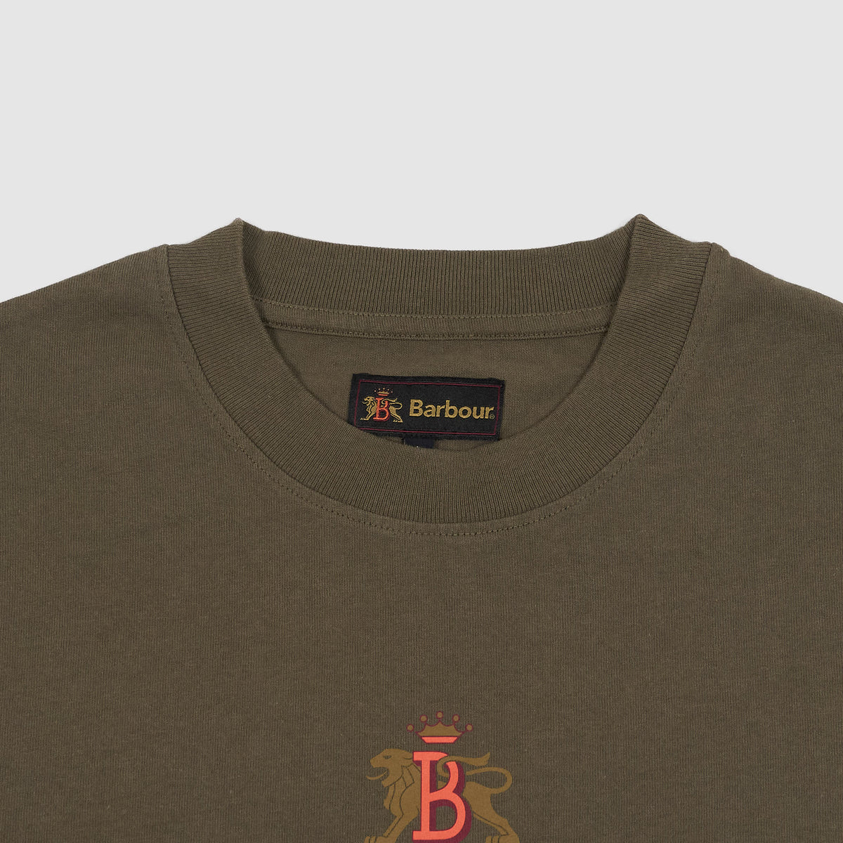 Baracuta x Barbour Archive Relaxed Crew Neck Printed T-Shirt