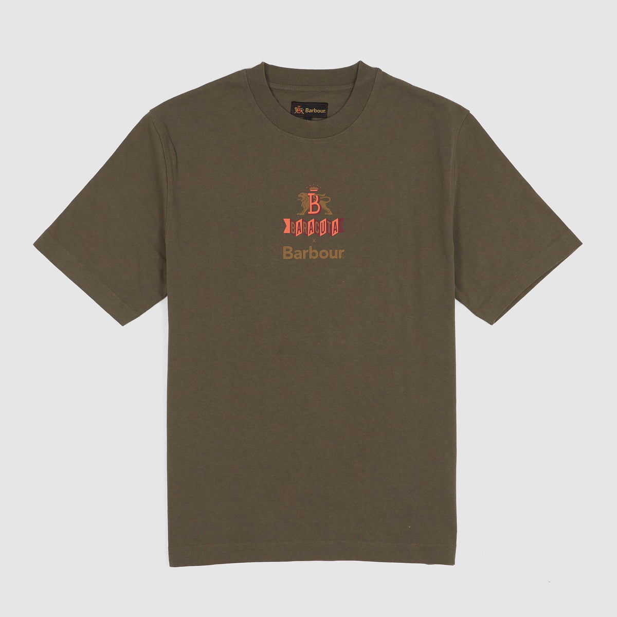 Baracuta x Barbour Archive Relaxed Crew Neck Printed T-Shirt