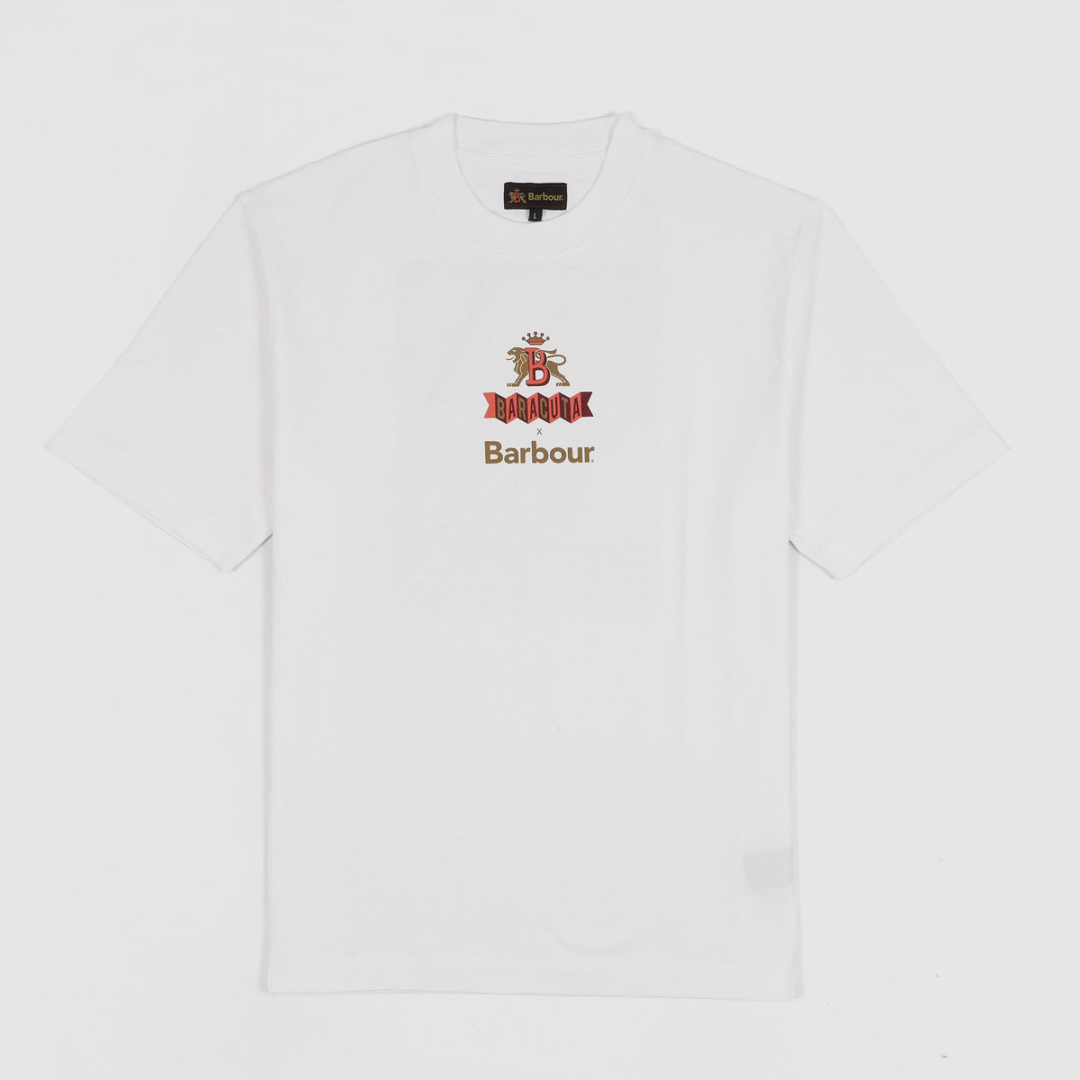 Baracuta x Barbour Archive Relaxed Crew Neck Printed T-Shirt