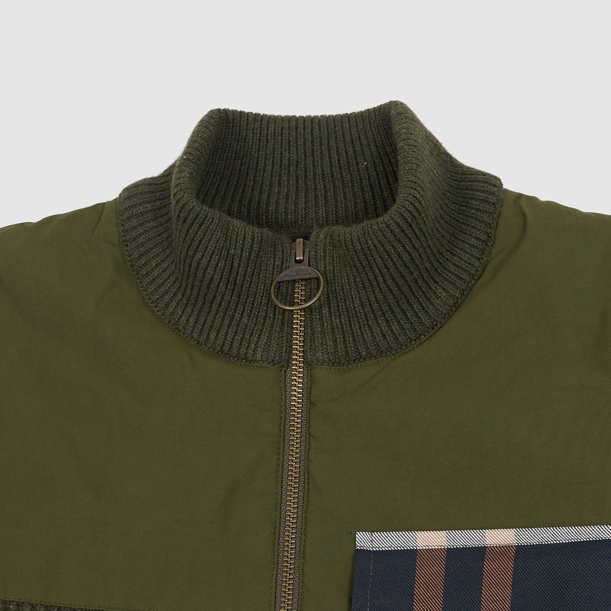 Baracuta x Barbour Miller Knit Half -Zip Jumper