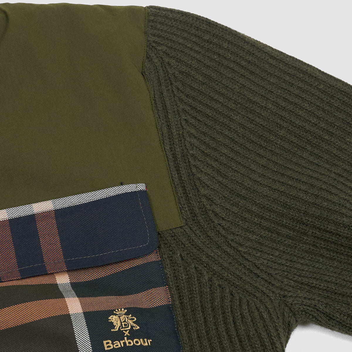 Baracuta x Barbour Miller Knit Half -Zip Jumper